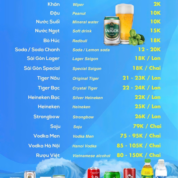 bia nước ngọt 
